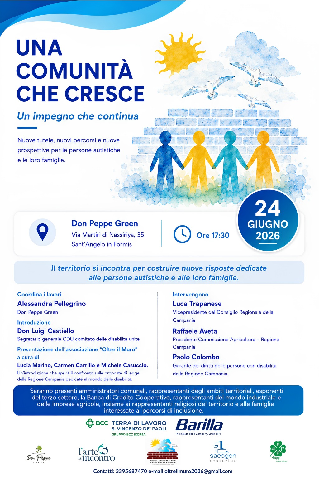 Una comunità che cresce, un impegno che continua